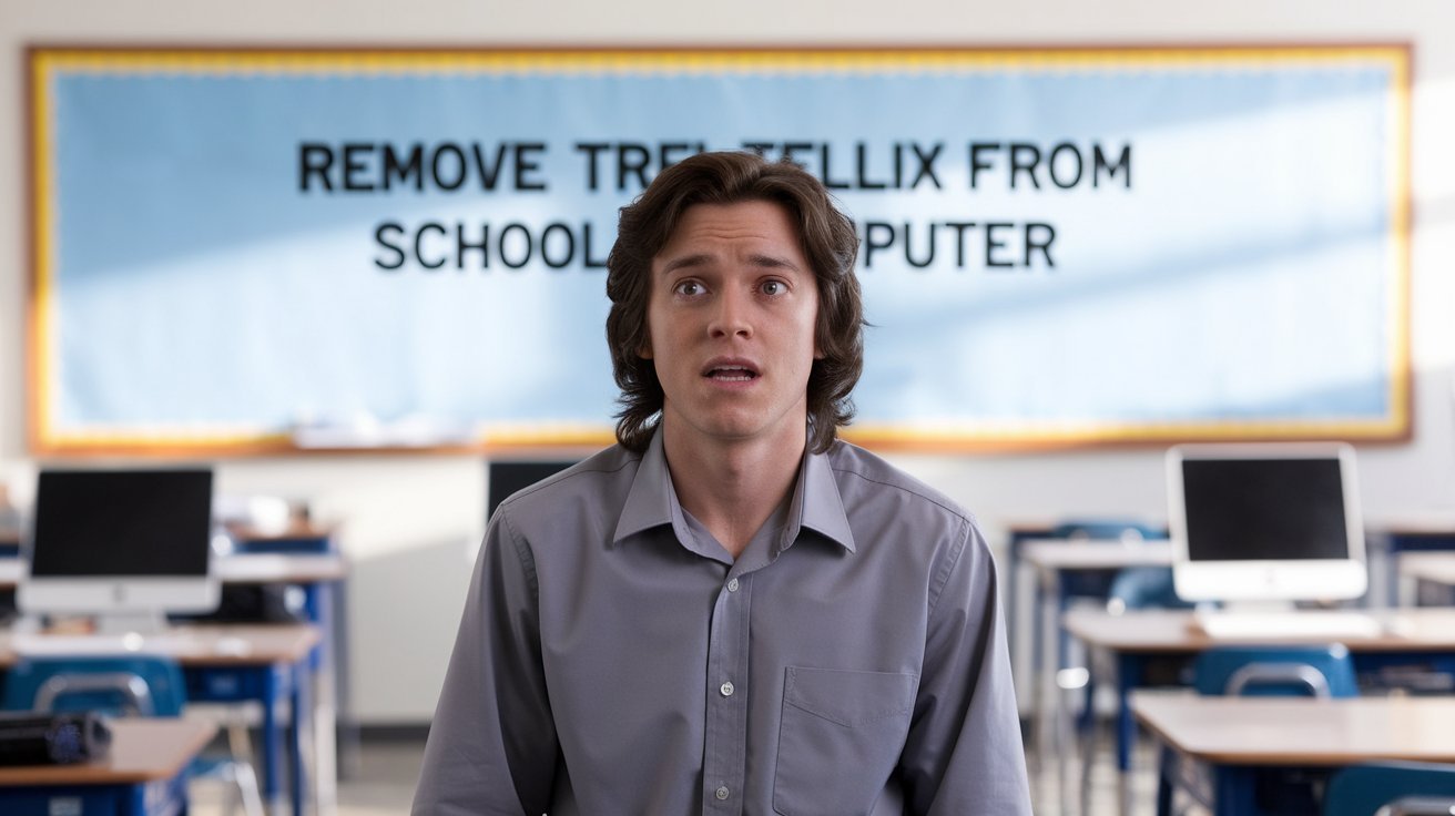 how to remove Trellix off a school computer with administrator code