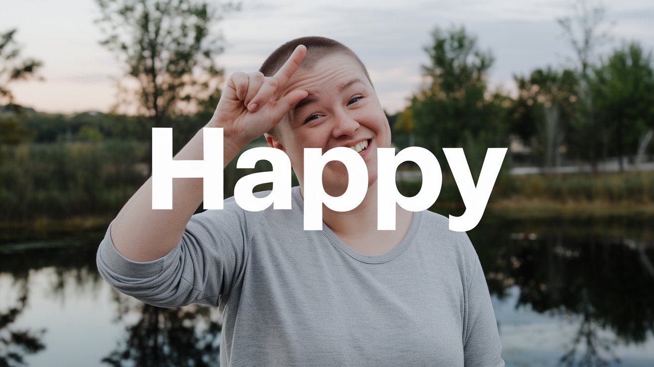 happy in ASL