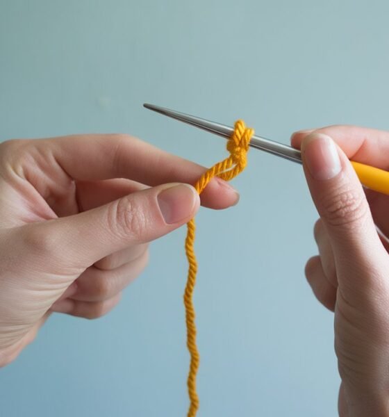how to make a slip knot crochet